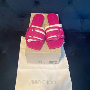 Jimmy Choo Laran Slip-On Sandals